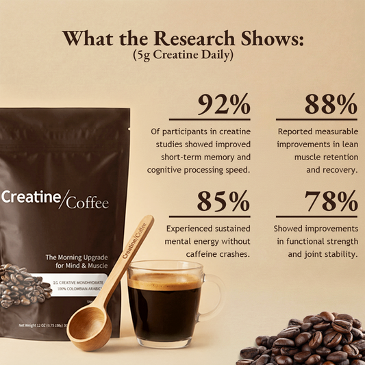 CreatineCoffee: The Coffee Upgrade for Mind & Muscle 90-Day Supply
